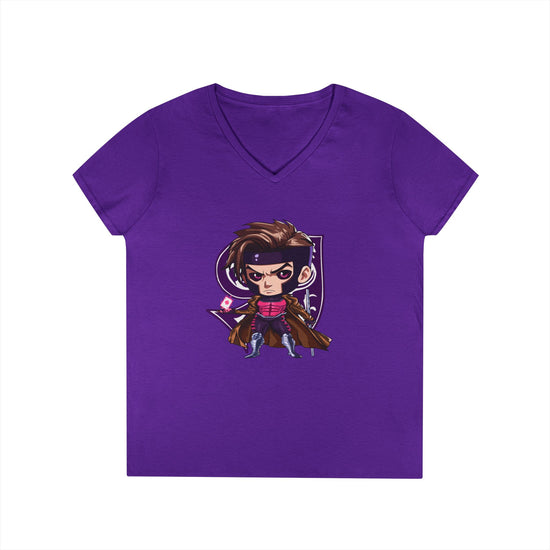 Gambit V-Neck T-Shirt - Fandom-Made