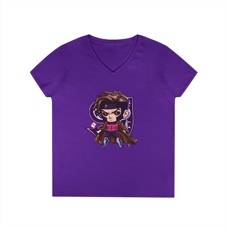 Gambit V-Neck T-Shirt - Fandom-Made
