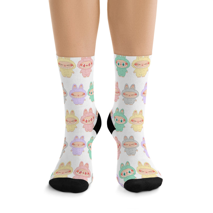 Bunny Time Socks - Fandom-Made
