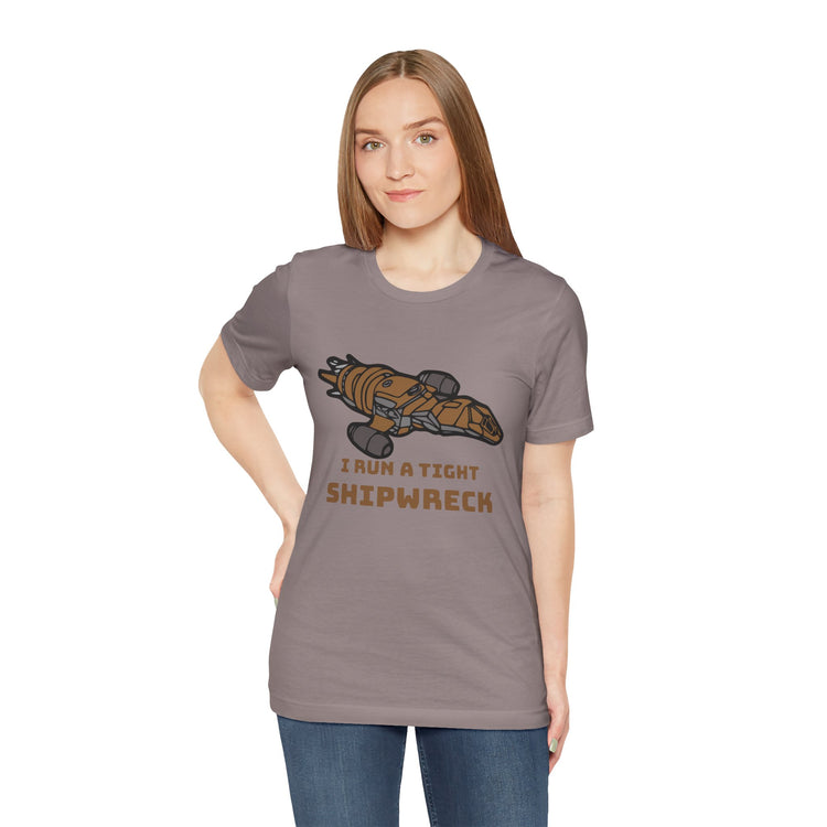 Tight Shipwreck Unisex T-Shirt - Fandom-Made