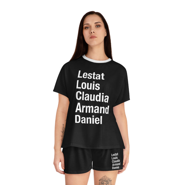 Interview with a Vampire Names Women's Pajama Set - Fandom-Made