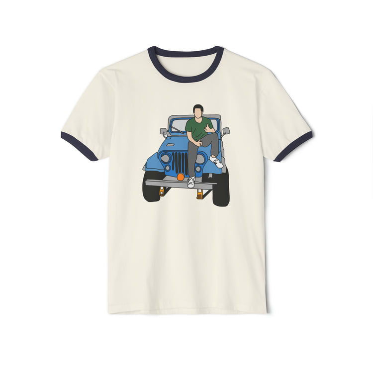 Stiles Stilinski And Jeep Ringer T-Shirt - Fandom-Made