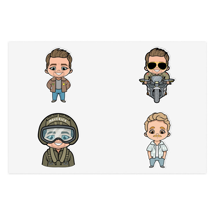 Top Gun Sticker Sheet - Fandom-Made