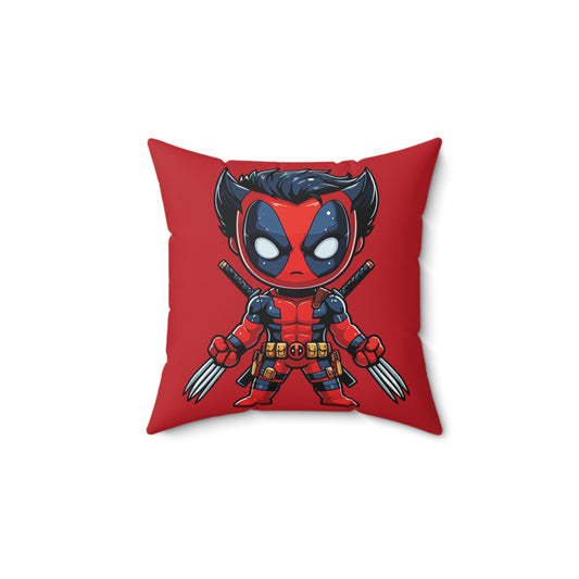 Wolfpool Faux Suede Square Pillow - Fandom-Made