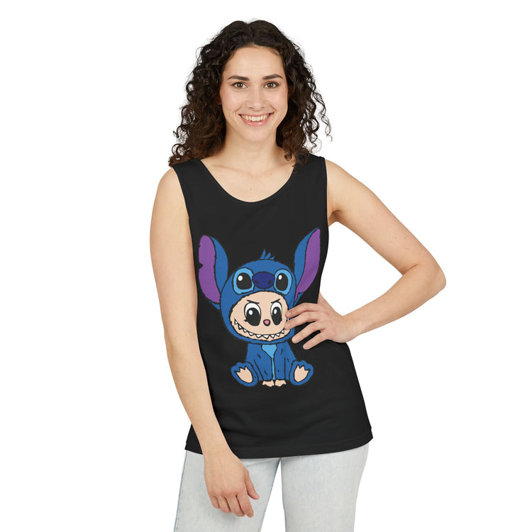 Bubu Stitch Tank Top - Fandom-Made