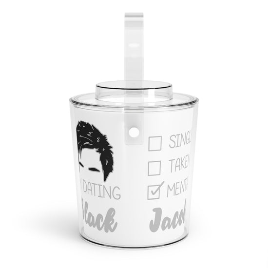 Mentally Dating Jacob Black Ice Bucket with Tongs - Fandom-Made