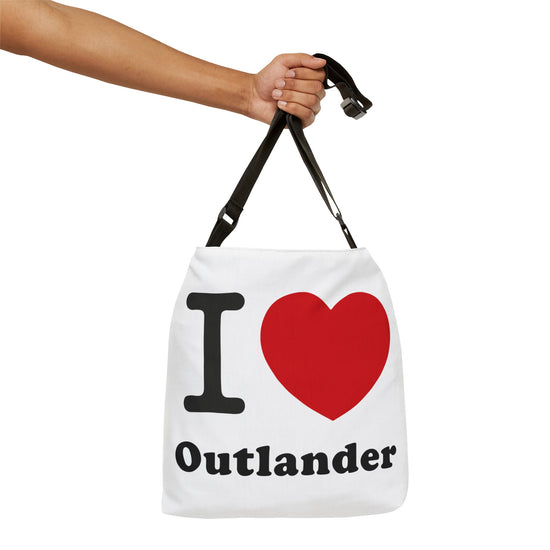 I Love Outlander Tote Bag - Fandom-Made