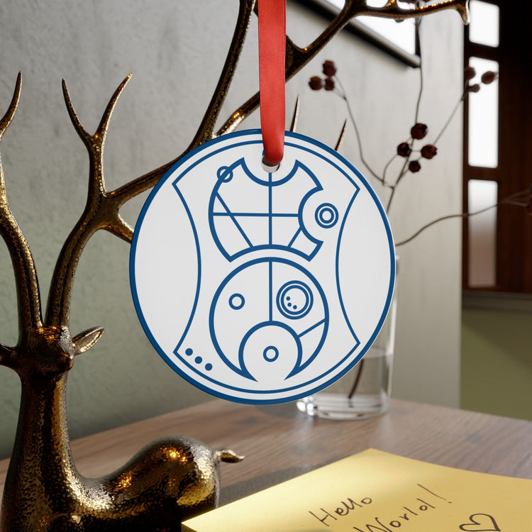 Hello Sweetie in Gallifreyan Ornament - Fandom-Made