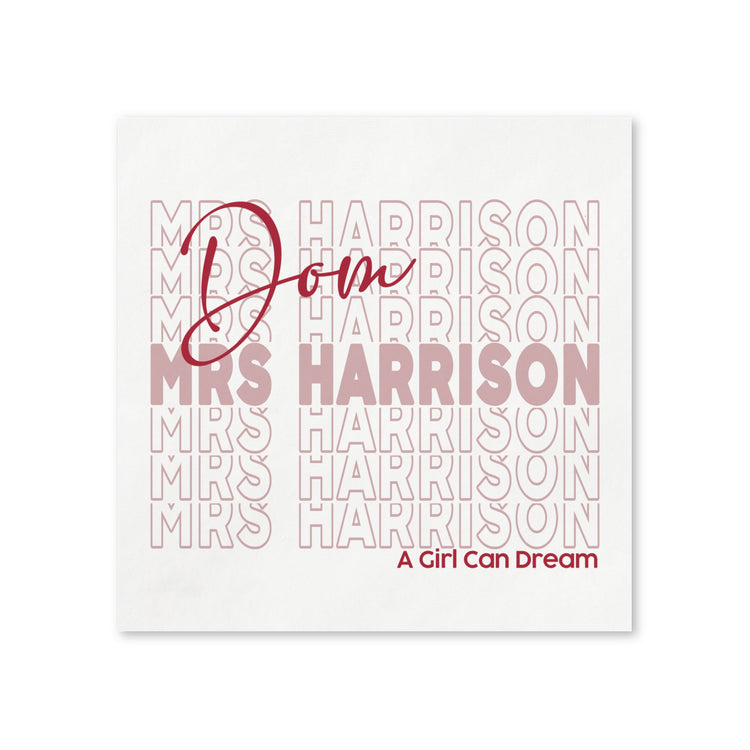 Mrs. Harrison Napkins