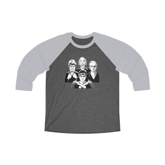 Karate Kid Tri-Blend 3 Raglan Tee - Fandom-Made