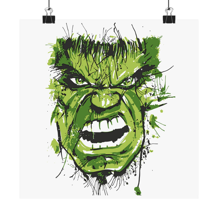 Hulk Face Poster