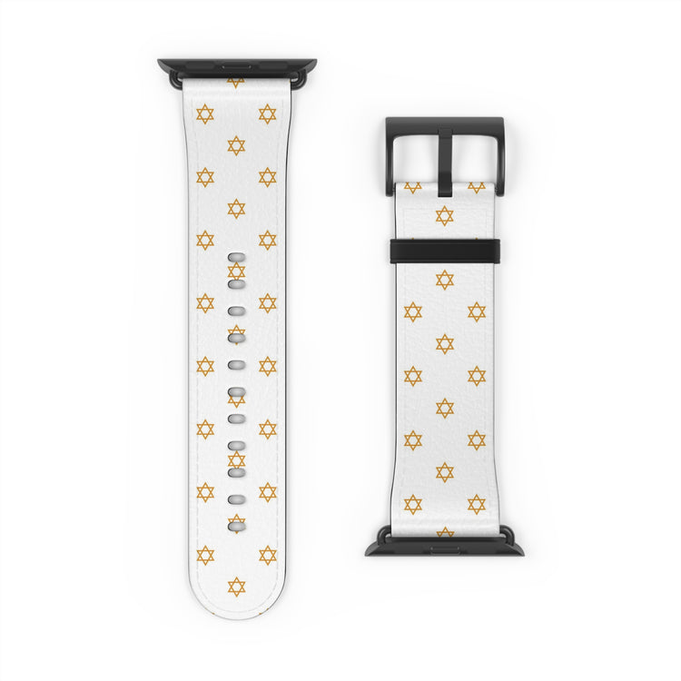 Gold Star of David Watch Band - Fandom-Made