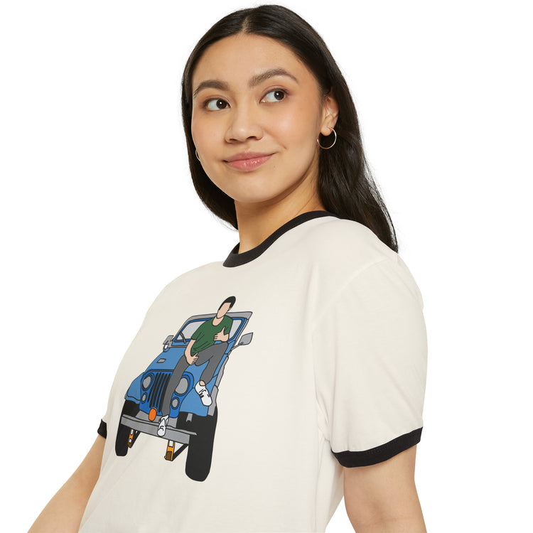 Stiles Stilinski And Jeep Ringer T-Shirt - Fandom-Made