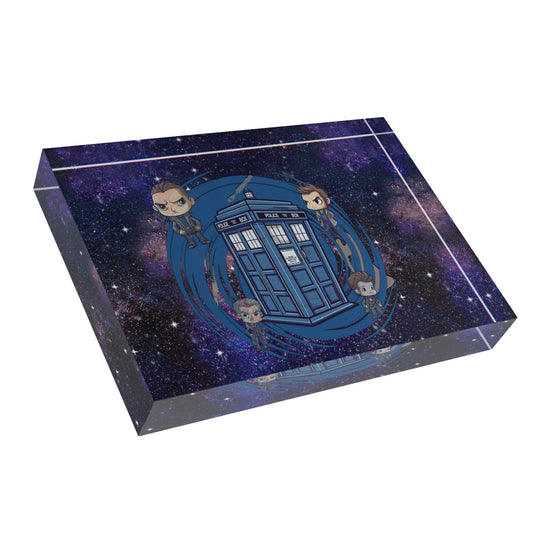 Timey Wimey Tardis Photo Block - Fandom-Made