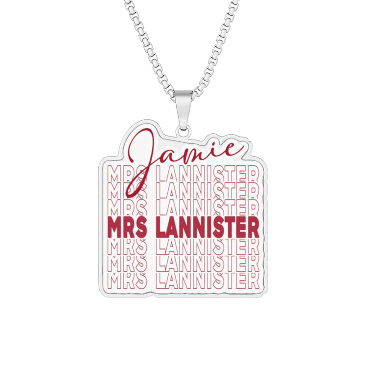Mrs. Jamie Lannister Pendant