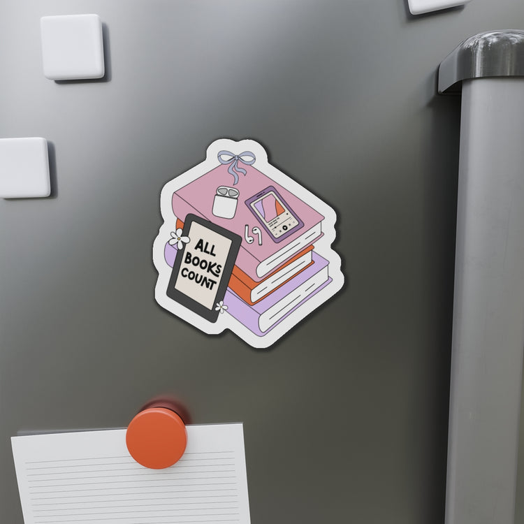 All Books Count Die-Cut Magnet