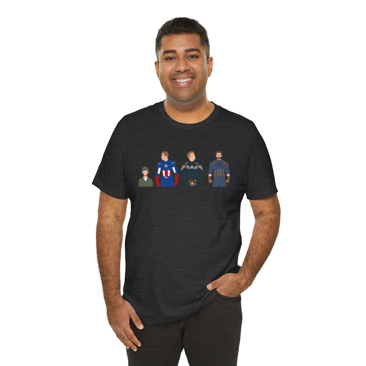 Steve Rogers Captain America Unisex T-Shirt - Fandom-Made