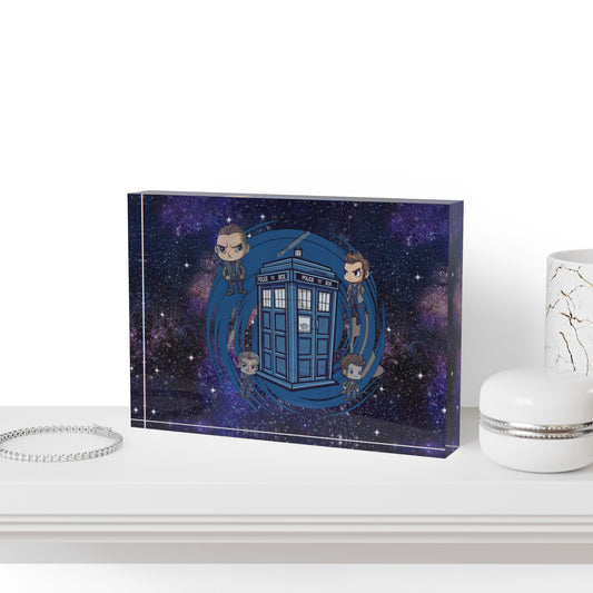 Timey Wimey Tardis Photo Block - Fandom-Made