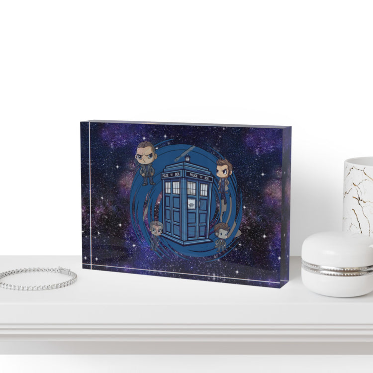 Timey Wimey Tardis Photo Block - Fandom-Made