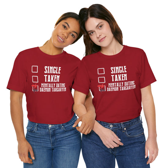 Mentally Dating Daemon Targaryen Unisex T-Shirt - Fandom-Made