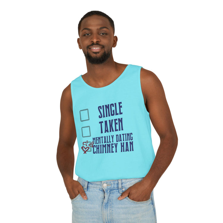 Mentally Dating Chimney Han Tank Top - Fandom-Made