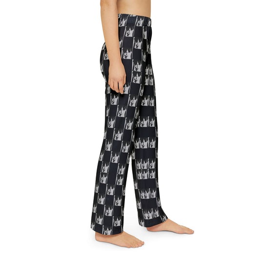 Wednesday Kids Pajama Pants - Fandom-Made