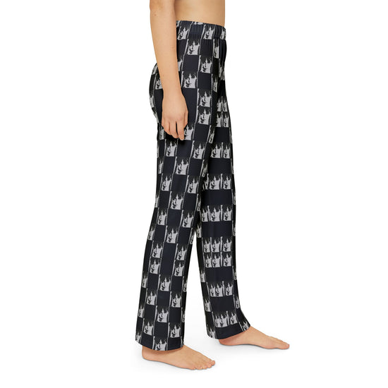 Wednesday Kids Pajama Pants - Fandom-Made