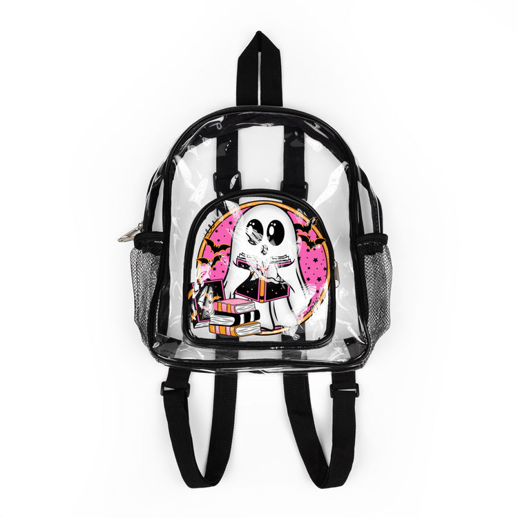 Ghosted Clear Stadium Backpack - Fandom-Made