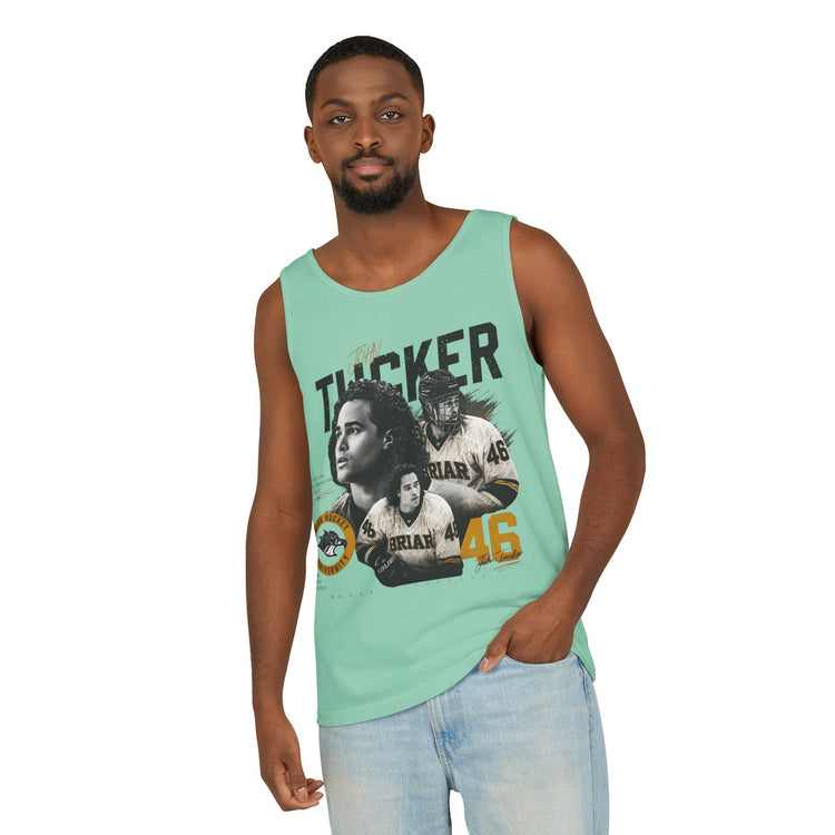 Tucker Collage Unisex Garment-Dyed Tank Top
