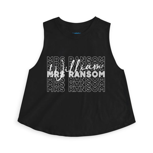 Mrs. William Ransom Women's Crop Top - Fandom-Made