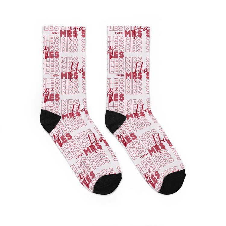 Mrs. Styles Padded Crew Socks