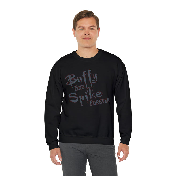 Buffy and Spike Forever Unisex Sweatshirt - Fandom-Made