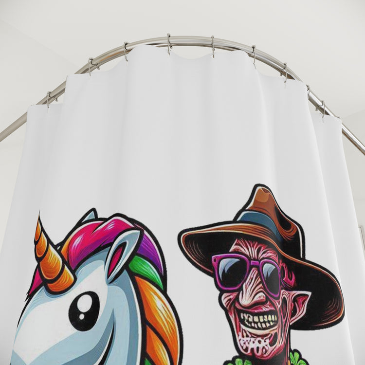 Nightmare Summer Shower Curtain - Fandom-Made