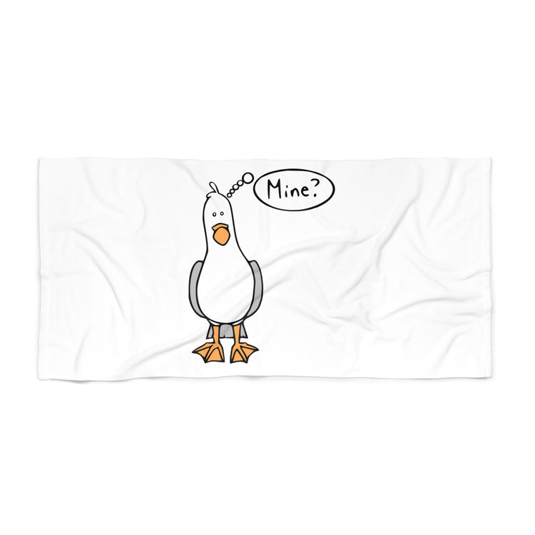 Mine? Beach Towel - Fandom-Made
