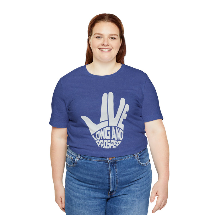 Live Long and Prosper Unisex T-Shirt - Fandom-Made