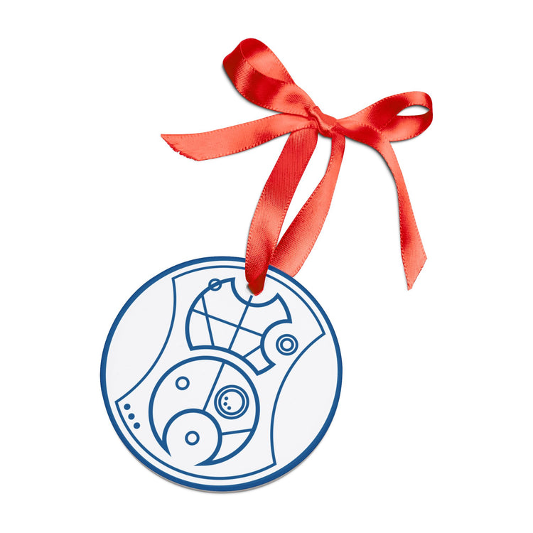 Hello Sweetie in Gallifreyan Ornament - Fandom-Made
