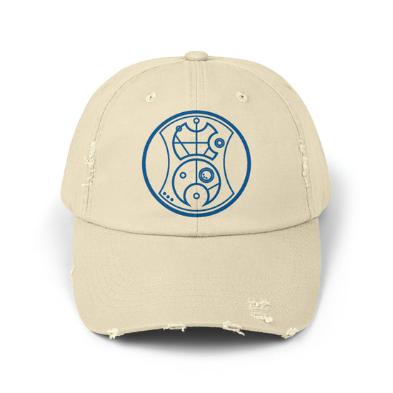 Hello Sweetie in Gallifreyan Distressed Cap - Fandom-Made