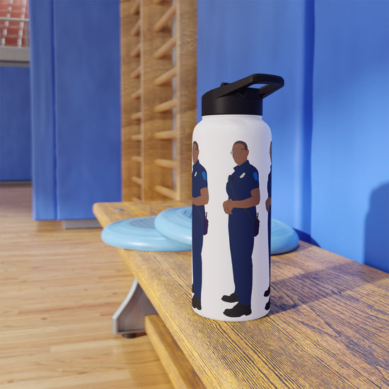 Hen Wilson Water Bottle - Fandom-Made
