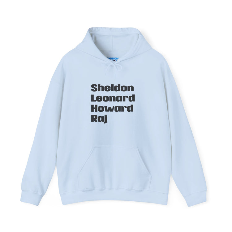 Big Bang Names Hoodie - Fandom-Made