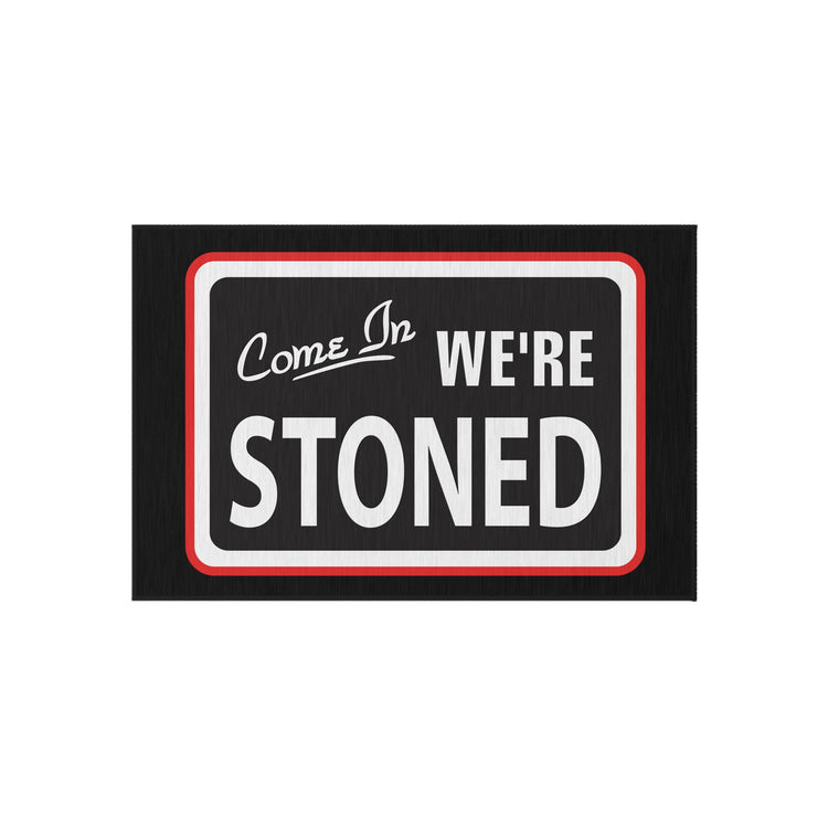 Come In We're... Outdoor Rug - Fandom-Made