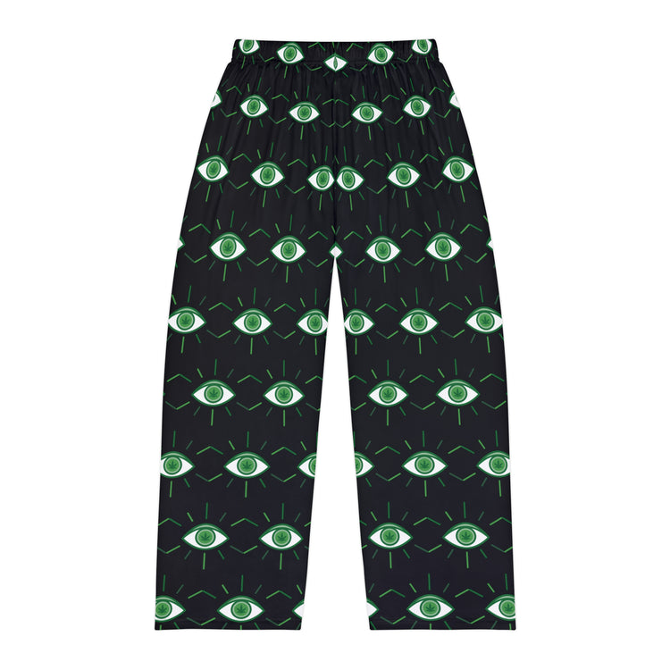 Pot Leaf Third Eye Men's Pajama Pants - Fandom-Made