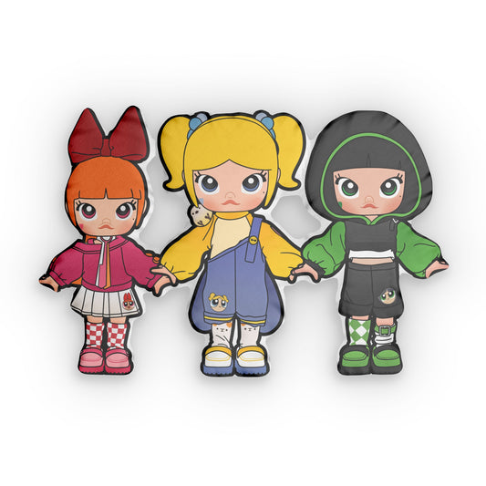 Molly Puffs-Shaped Pillow - Fandom-Made