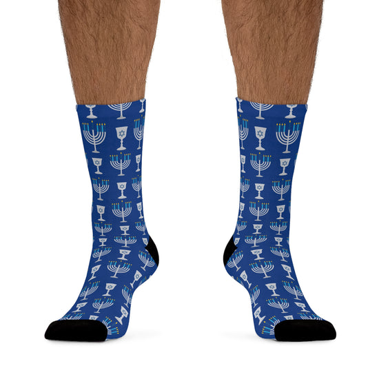 Menorahs Socks - Fandom-Made