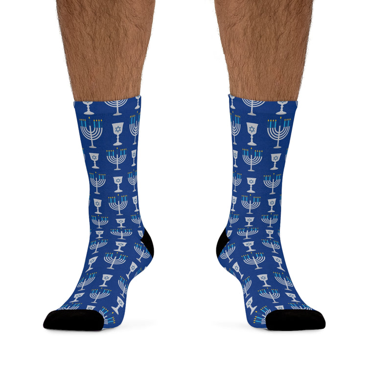 Menorahs Socks - Fandom-Made