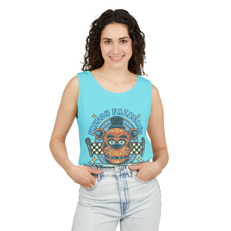 Freddy Fazbear's Pizza Place Tank Top - Fandom-Made
