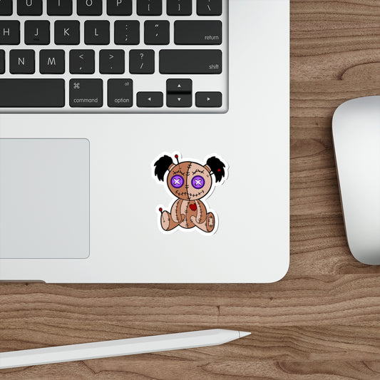 Voodoo Doll Die-Cut Sticker - Fandom-Made