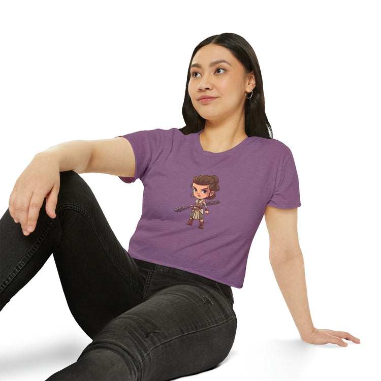 Rey Skywalker Women's Festival Crop Top - Fandom-Made