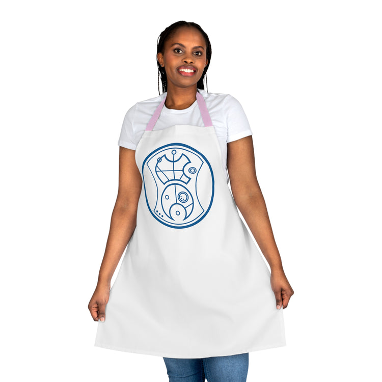 Hello Sweetie in Gallifreyan Apron - Fandom-Made