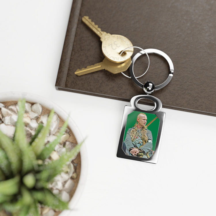 Young Ian Rectangle Keyring - Fandom-Made