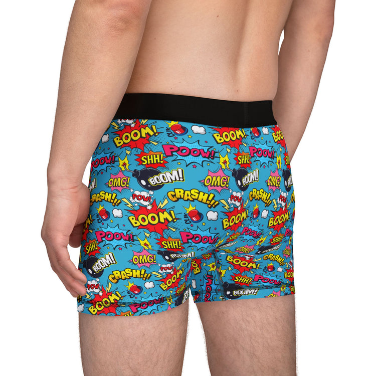 Comic Sounds Men's Boxers - Fandom-Made